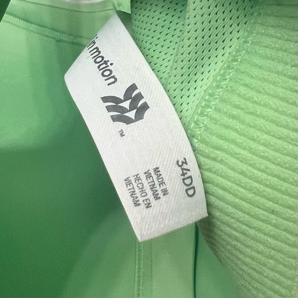 all in motion sculpt high support zip front sports bra 34DD - Picture 10 of 11